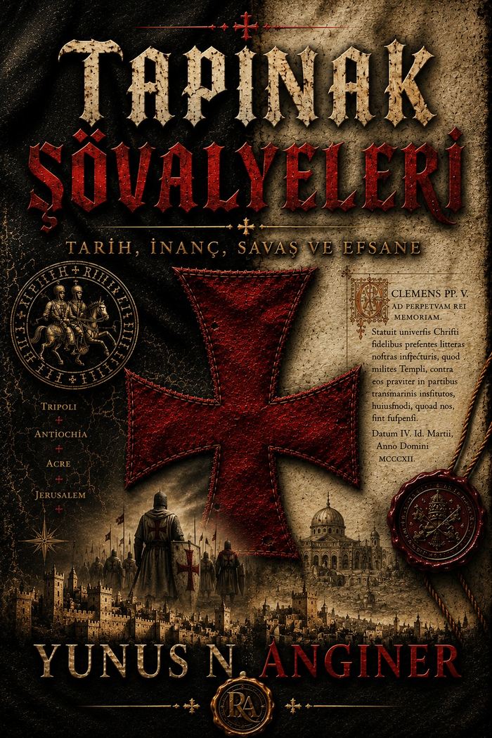 Tapınak Şövalyeleri: Tarih, İnanç, Savaş ve Efsane — Yunus N. Angıner — kitap kapağı